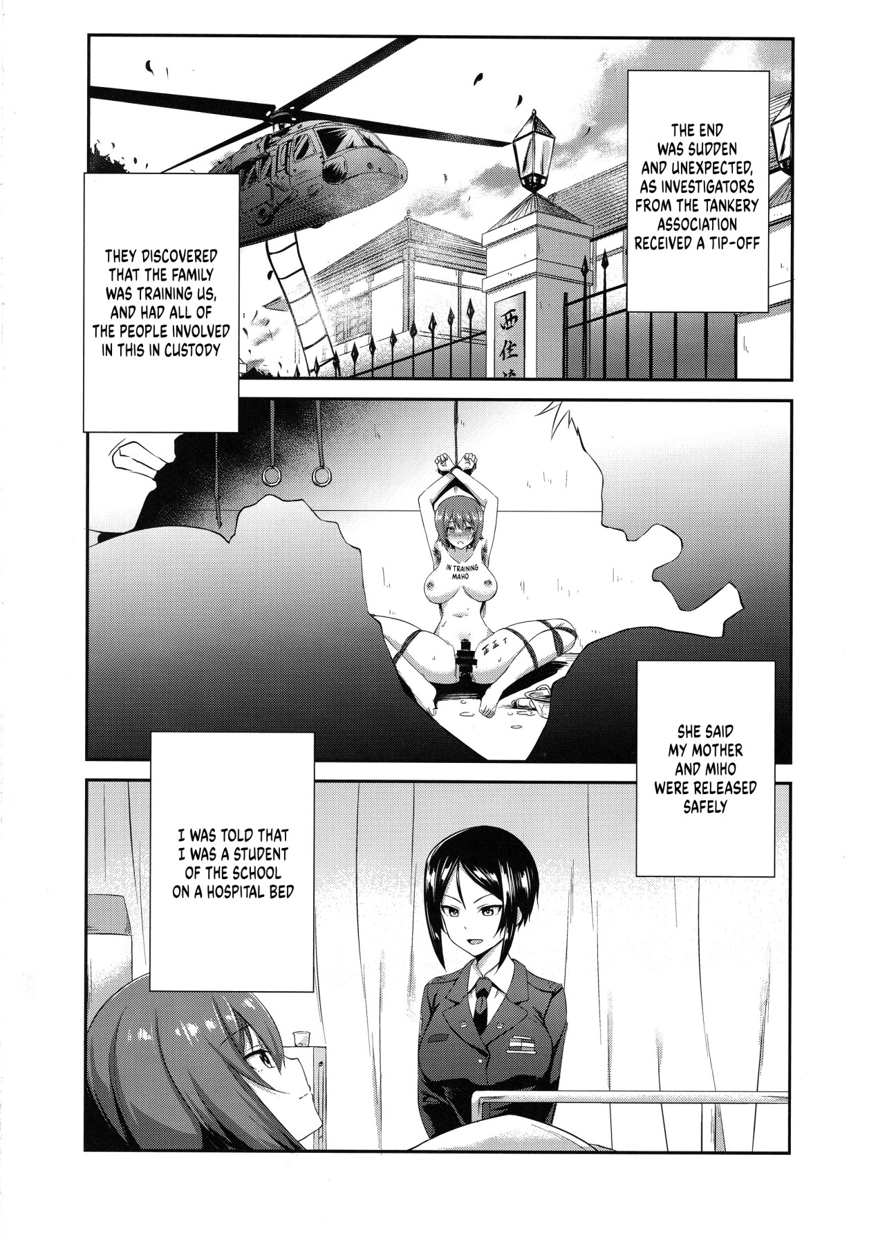 Hentai Manga Comic-The Way How a Matriarch is Brought Up - Maho's Case, Top-Read-4